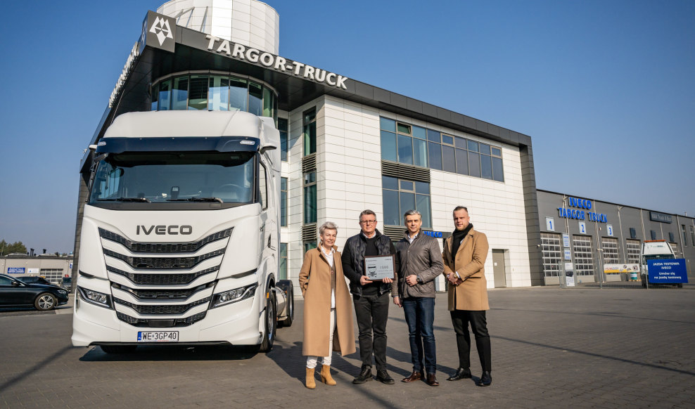 Targor-Truck odebrał 1500. pojazd IVECO S-Way LNG